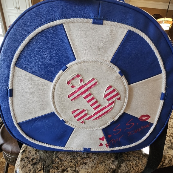 COPY - Bnwt Betsey Johnson anchors away weekender bag!!